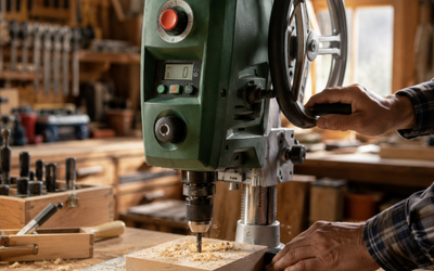 Bosch PBD 40 Tischbohrmaschine im Werkstatt-Check