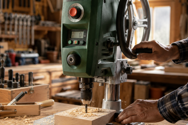 Bosch PBD 40 Tischbohrmaschine im Werkstatt-Check